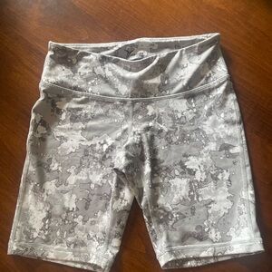 Gray Camouflage Women's Shorts
